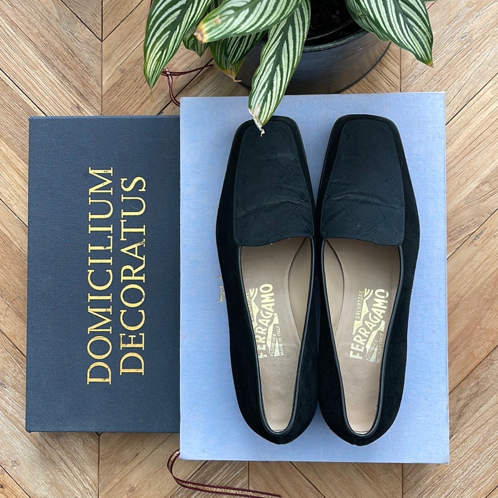 Salvatore Ferragamo Suede Loafers